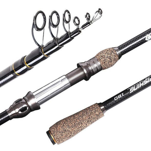Discover the Ultimate Fishing Experience with the Carbon Telescopic Rod